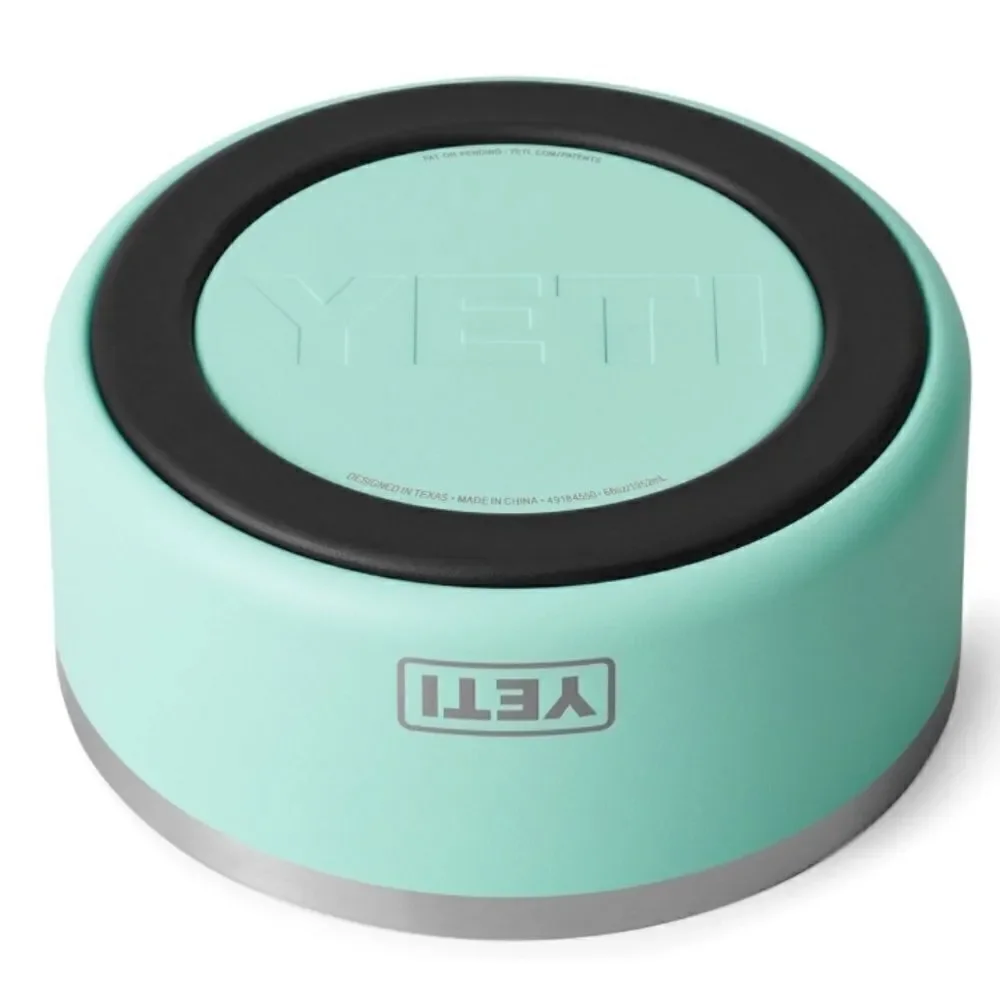 Yeti Boomer dog  bowl and teal 32 oz tumbler